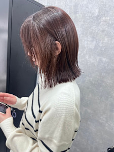  『ROW横浜』ニュアンスカラー×艶髪
