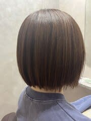 髪質改善×ミニボブ