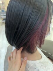 インナーカラー/カシスカラー/韓国