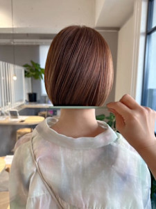 ぱつっとボブ／ミニボブ