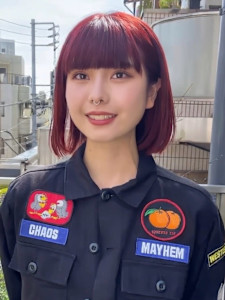 チェリーレッド×Bob