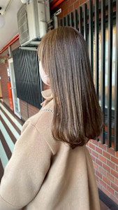 オリーブベージュ/髪質改善