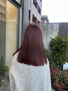 切りっぱなしロング