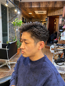 簡単スタイリング★ビジネスアップバング