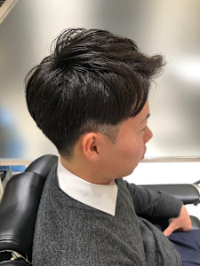 【麻布十番/メンズカット】メンズショート　刈り上げ　ビジネス