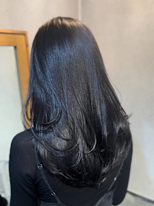 ★コリアンブラック×レイヤーカット