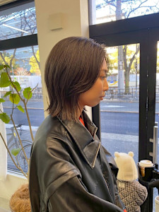 レイヤーボブ/アッシュベージュ