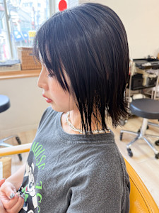 【morio成増/児玉】外ハネボブ 黒髪