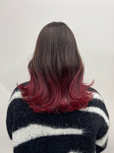 ピンクグラデーション