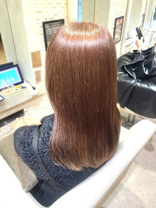 柔らかさと透明感が叶う！ミルクティーベージュカラー