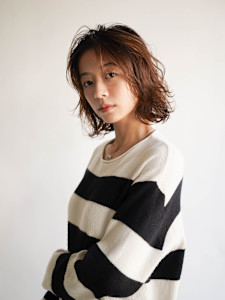 ボブ/外ハネボブ/ボブパーマ/ミディアムボブ/パーマ