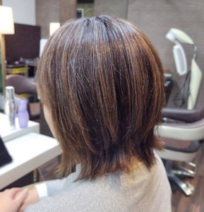 毛量調整レイヤーボブ