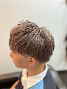 【麻布十番/メンズカット】カラー　ハイトーン　20代