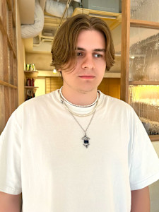 メンズ ショートマッシュ ウルフ ウェザーパーマ