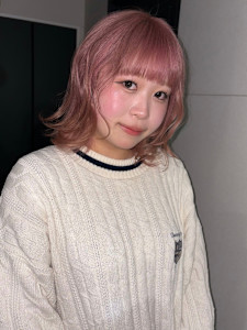 ベビーピンク/ピンクベージュ