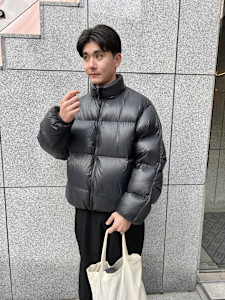 メンズカット　センターパート　ニュアンスパーマ