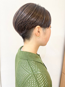 【morio成増/一戸】大人可愛い刈り上げハンサムショート