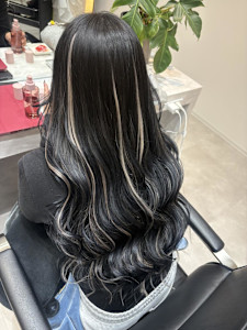 エクステでハイライト