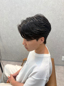 ニュアンスパーマ/毛流れパーマ【福岡/天神/メンズパーマ】