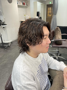 サーフカール/メンズパーマ/メンズカット/特殊パーマ