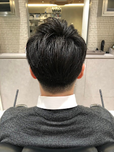 【麻布十番/メンズカット】メンズショート　刈り上げ　ビジネス