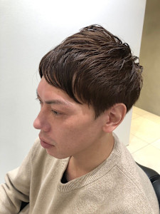 【麻布十番/メンズカット】カラー　ハイライト