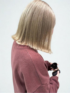 20代　髪質改善 イルミナカラー