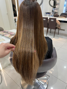 サラサラストレート