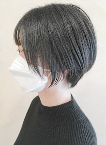 【morio成増/一戸】大人かわいい耳かけ丸みショート