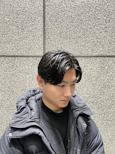 銀座 理容室 毛流れパーマ