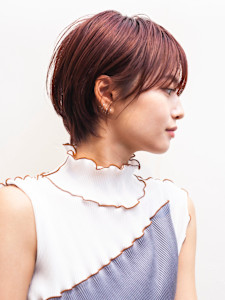 大人可愛い20代30代40代50代丸みショートくびれショート