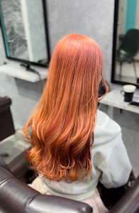 2ブリーチ〜コーラルカラー