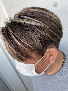 メンズハイライト/上品ハイライト/ハンサムショート - Aco掲載