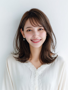 レイヤーカット/イメチェン/外ハネボブ/美髪/髪型