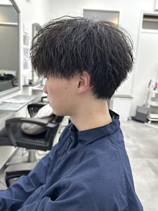 短すぎず長すぎないマッシュ