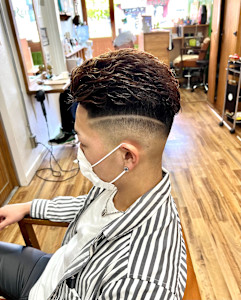 ラインフェード極道パーマ