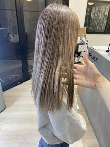 ハイトーンミルクティーベージュ×ハイライト 