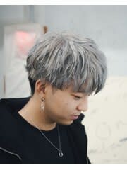 ホワイトシルバー&ローライト【Stylist/COBE】