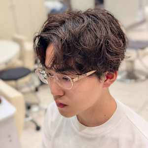 メンズシャドウパーマ