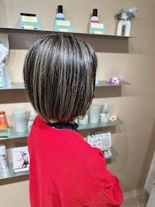 白髪ぼかしカラー・白髪ぼかしハイライト・40代白髪染め 