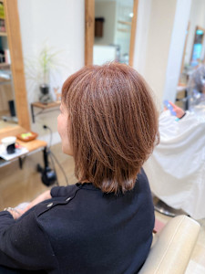 白髪ぼかし細めハイライト30代40代50代【藤沢　藤沢駅】