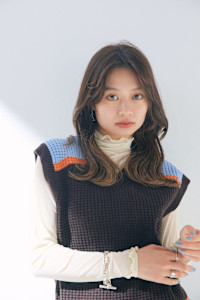 レイヤーカット/フェイスレイヤー/くびれヘア