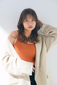 レイヤーカット/フェイスレイヤー/くびれヘア