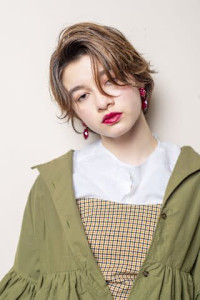 癖を生かしたショートボブ
