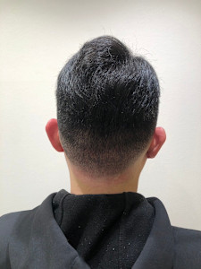 【麻布十番/メンズカット】スキンフェード　癖毛　30代