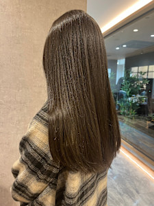 ロング オリーブグレージュ