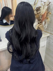 《honoka》ワンカラー/ブルーブラック