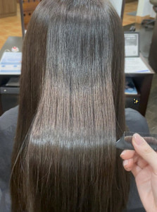 髪質改善カラー