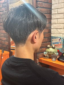 爽やか！刈り上げマッシュショート【037スタイル】