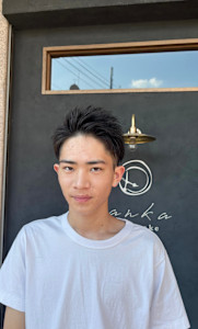 ツーブロスパイキーショート - ranka掲載